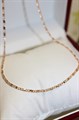 Цепочка  "Нежное сияние" 0,2см. (з2) 12702