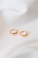 Серьги-колечки  "Ника" (д3) 12863