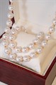 Набор из жемчуга "Невеста" 1.0 см. (Ж1) 12321 Набор из жемчуга "Невеста" 1.0 см. (Ж1) 12321