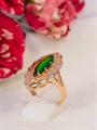 Кольцо "Изумрудный закат" 13439