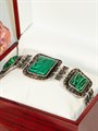 Браслет "Малахитовая царица" (А11) 13941