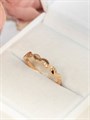 Кольцо из дубайского золота "Сальма" - фото 96293
