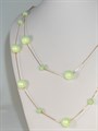 Колье  "Лаймовая нежность" (И1) 14227
