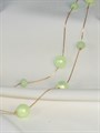 Колье  "Лаймовая нежность" (И1) 14227