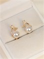 Серьги  "Жемчужная романтика" (Г2) 14210