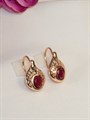 Серьги "Гранатовое счастье" (Б7) 14245 - фото 98836