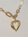 Колье "Сердце с жемчугом" (В10) 14288