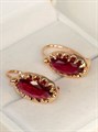Серьги "Гранатовый стиль" (Б2) 14316 - фото 99407