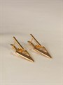 Серьги "Золотые стрелы" (В8) 14342 - фото 99609